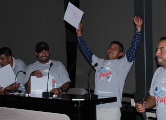 “Concursando con papá”, así festejó Pachinos el día del padre Foto: Eduardo Padilla