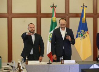 Gonzalo Álvarez toma protesta como presidente de la Junta de Coordinación Metropolitana