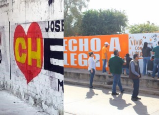 Pintar bardas, ¿es un acto anticipado de campaña?