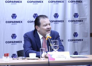 Preocupa a COPARMEX Jalisco inseguridad que se vive en el estado