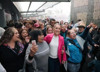 Asegura Claudia Sheinbaum que las candidaturas en Morena se designan por encuestas