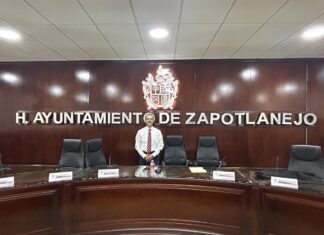 Ramiro Álvarez Barba, inicia actividades como alcalde interino de Zapotlanejo