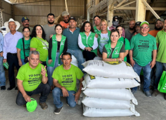 María Luiza dialogó con trabajadores de Forrajes Torres