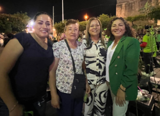 María Luiza comparte con la “Fuerza Verde”