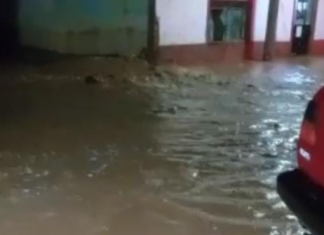 Santa Fe bajo el agua