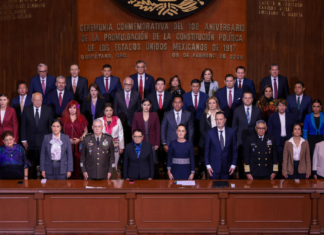Participa Gobernador Pablo Lemus en la Conmemoración del 108 Aniversario de la Constitución de 1917