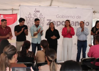 Zapotlanejo recibe equipamiento educativo: entregan pantallas a 15 escuelas y arrancan obras del programa “Jalisco Con Estrella”