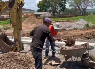 Patricia Sánchez supervisa modernización de calle Niños Héroes en Zapotlanejo