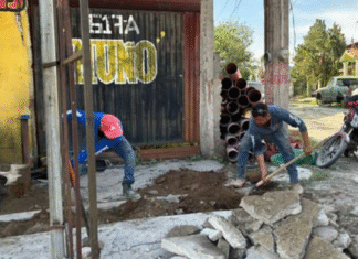 Arrancan obras de drenaje en Las Granjas