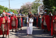 Zapotlanejo celebra su tradicional y emotivo Viacrucis