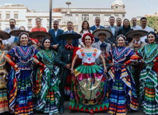 Dan Vero Delgadillo y Pablo Lemus banderazo de arranque de la Gira “México en el Corazón 2026”